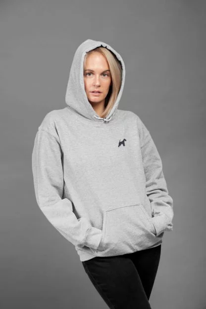 Fox Terrier Gifts Embroidered Hooded Top From The House Of Dog.