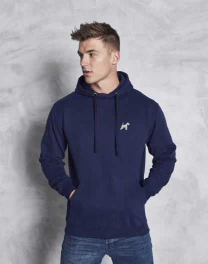 Fox Terrier Gifts Embroidered Hooded Top From The House Of Dog. - Image 4