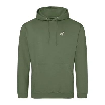 Fox Terrier Gifts Embroidered Hooded Top From The House Of Dog. - Image 6