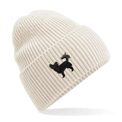Chihuahua Owner Gift Clothing Gifts.  Recycled Oversized Cuffed Beanie Ski Hat From The House Of Dog. - Image 5