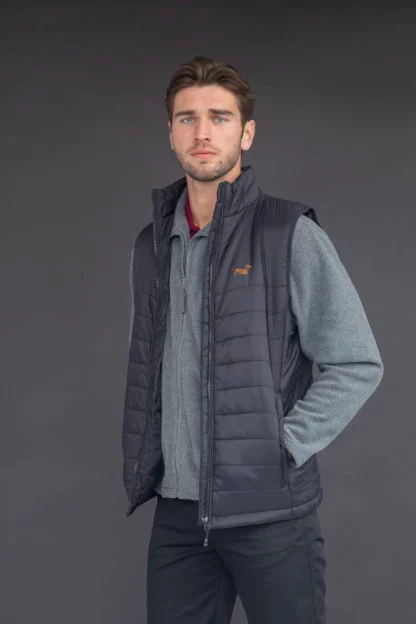 Dachshund Daxie Sausage Dog Owner Clothing Gifts Embroidered Unisex Padded Gilet From The House Of Dog.