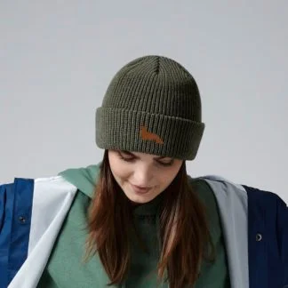 Long Haired Dachshund Sausage Dog Clothing Gifts. Water Repellent Thermal Beanie Ski Hat From The House Of Dog.