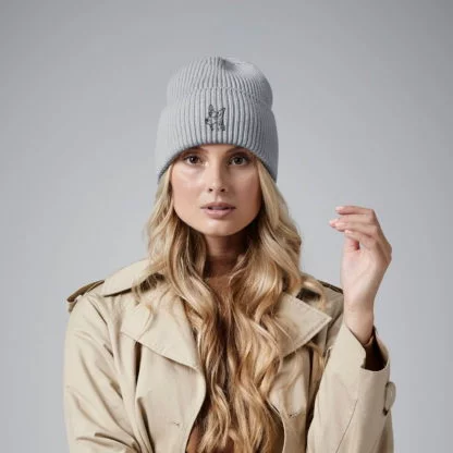 German Shepherd Alsatian Owner Clothing Gifts. Oversized Cuffed Beanie Ski Hat From The House Of Dog. - Image 3