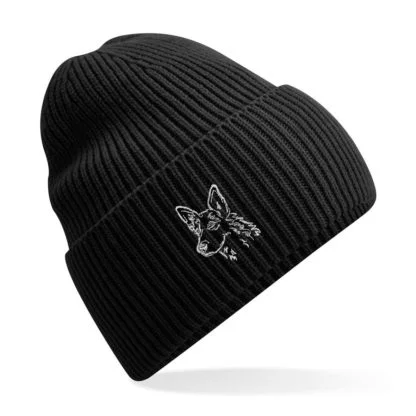 German Shepherd Alsatian Owner Clothing Gifts. Oversized Cuffed Beanie Ski Hat From The House Of Dog. - Image 6