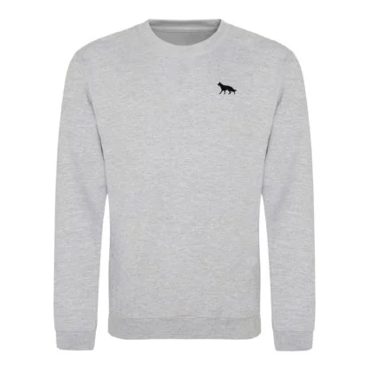 German Shepherd Dog Owner Clothing Gifts Embroidered Silhouette Sweatshirt From The House Of Dog. - Image 4