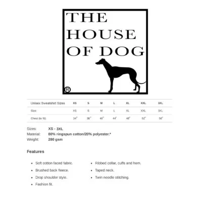 German Shepherd Dog Owner Clothing Gifts Embroidered Silhouette Sweatshirt From The House Of Dog. - Image 7