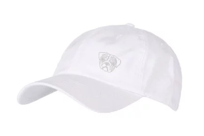 Pug Clothing Gifts. 100% Washed Chino Cotton Embroidered 6 Panel Unstructured Baseball Cap Hat From The House Of Dog. - Image 7