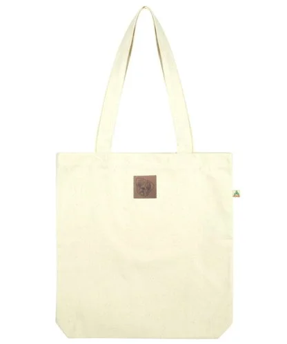 Pug Owner Gifts. Shopper Tote Bag, Made from 100% Recycled Materials. - Image 2