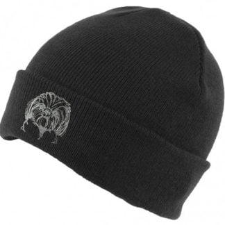 Shih Tzu Owner Clothing Gifts. Soft Knit Warm Winter Beanie Ski Hat From The House Of Dog.