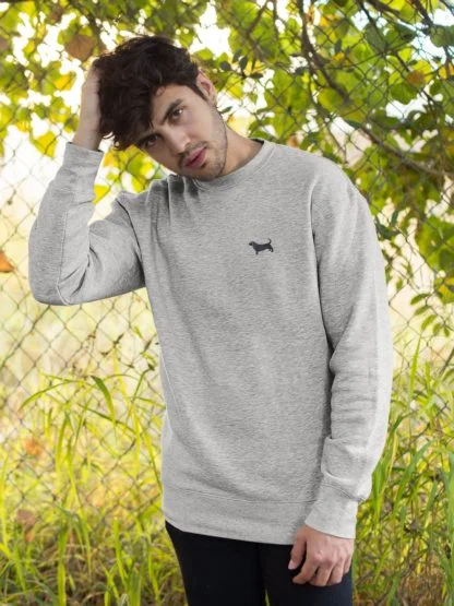 Basset Hound Owner Clothing Gifts Embroidered Sweatshirt From The House Of Dog. - Image 7