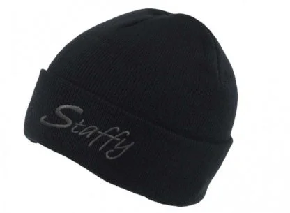 Staffy, Staffordshire Bull Terrier Gifts, Beanie Ski Hat With Unique Embroidered Design From The House Of Dog From The House Of Dog. - Image 2
