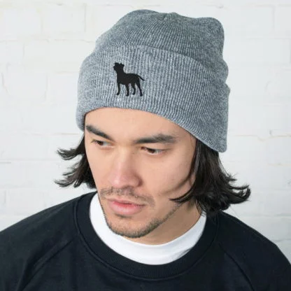 Jack Russell Terrier Owner Gifts, Unisex Beanie Ski Hat With Embroidered Design From The House Of Dog.