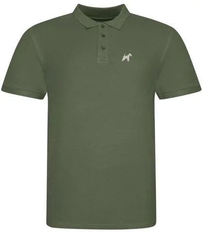 Fox Terrier Clothing Gifts Embroidered Polo Shirt, From The House Of Dog. - Image 5