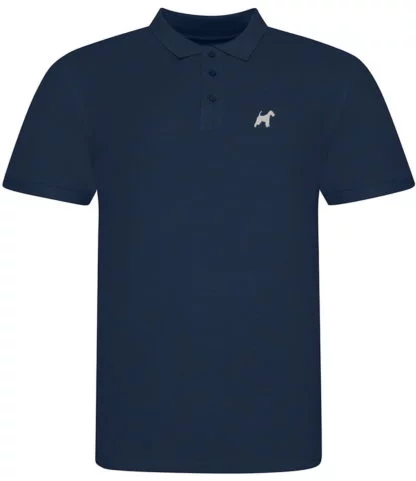 Fox Terrier Clothing Gifts Embroidered Polo Shirt, From The House Of Dog. - Image 8
