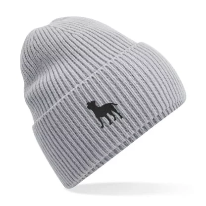 Jack Russell Terrier Owner Gift Clothing Gifts.  Recycled Oversized Cuffed Beanie Ski Hat From The House Of Dog. - Image 2