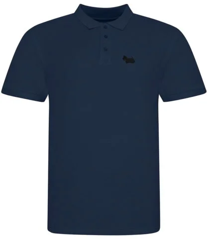 Scottie Dog Scottish Terrier Owner Clothing Gift Embroidered Polo Shirt, From The House Of Dog. - Image 7