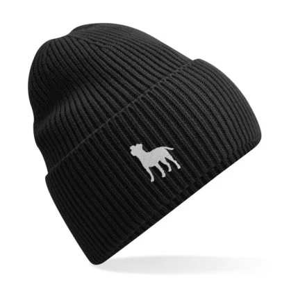 Jack Russell Terrier Owner Gift Clothing Gifts.  Recycled Oversized Cuffed Beanie Ski Hat From The House Of Dog. - Image 6