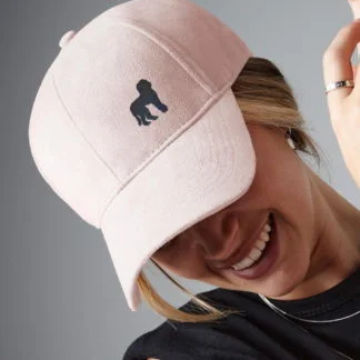 Labradoodle Clothing Gifts, Faux Suede Leather Baseball Cap, From The House Of Dog.