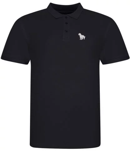 Cockapoo Silhouette Clothing Gift Embroidered Polo Shirt, From The House Of Dog. - Image 8