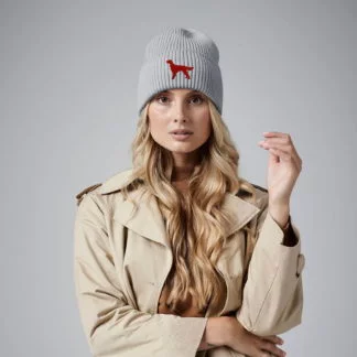 Irish Red Setter Clothing Gifts.  Oversized Cuffed Beanie Ski Hat From The House Of Dog.