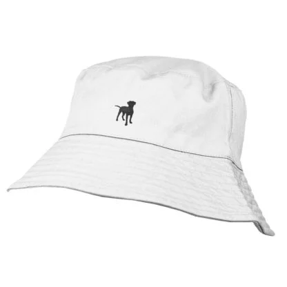 Rottweiler Owner Gifts. 100% Washed Chino Cotton Embroidered Bucket Sun Hat With Cotton Lining From The House Of Dog. - Image 4