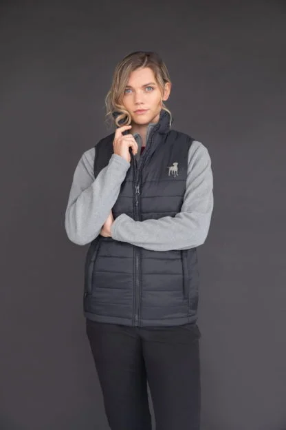 Rottie Rottweiler Clothing Gifts Embroidered Unisex Padded Gilet From The House Of Dog. - Image 3