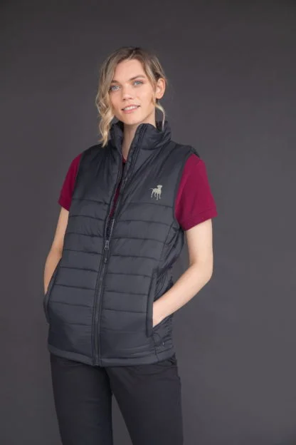 Rottie Rottweiler Clothing Gifts Embroidered Unisex Padded Gilet From The House Of Dog. - Image 5