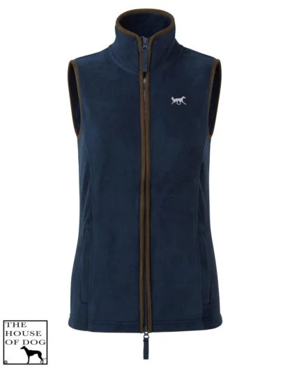 Saluki Owner Clothing Gifts Embroidered Fleece Gilet From The House Of Dog. - Image 4