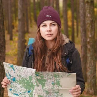 Whippet Owner Gifts, Unisex Beanie Ski Hat With Embroidered Design From The House Of Dog.