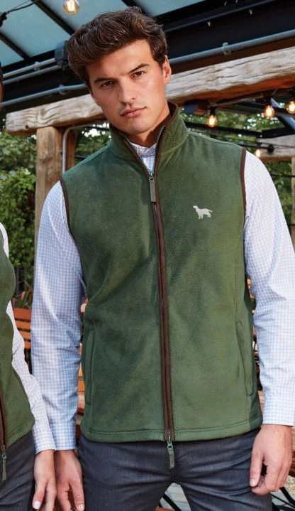 Cocker Spaniel Owner Clothing Gifts Embroidered Fleece Gilet From The House Of Dog. - Image 3