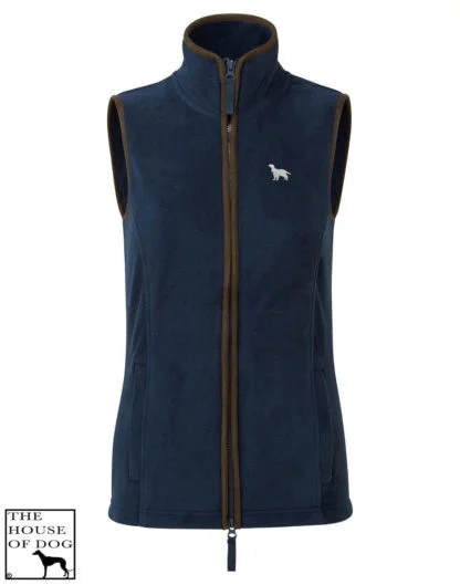 Cocker Spaniel Owner Clothing Gifts Embroidered Fleece Gilet From The House Of Dog. - Image 4