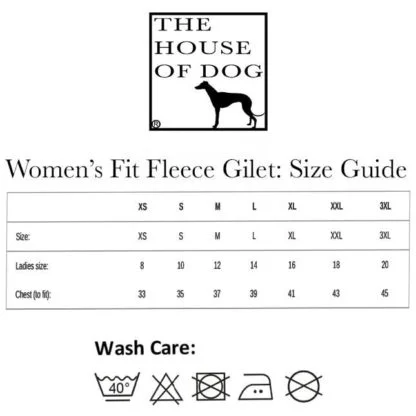 Cocker Spaniel Owner Clothing Gifts Embroidered Fleece Gilet From The House Of Dog. - Image 9