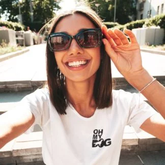 Irish Red Setter Owner Clothing Gift Printed Oh My Dog T-shirt From The House Of Dog.