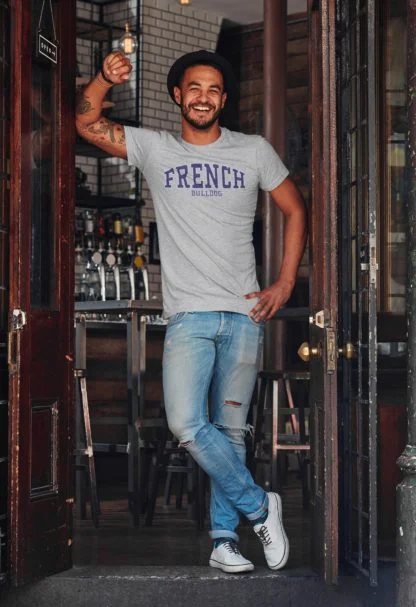 Frenchie french bulldog owner gifts printed hoodie gift sweatshirt t-shirt from the house of dog. - Image 6