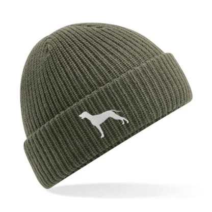 Weimaraner Owner Clothing Gifts. Water Repellent Thermal Beanie Ski Hat From The House Of Dog. - Image 5