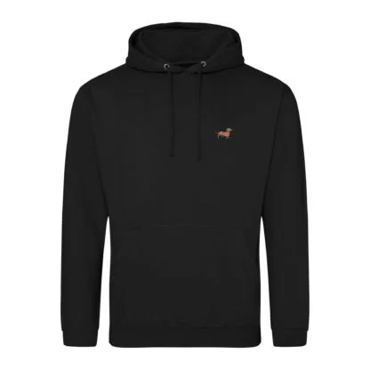 Dachshund Daxie Gifts Embroidered Hoodie Top From The House Of Dog. - Image 6