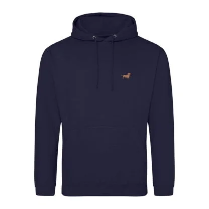 Dachshund Daxie Gifts Embroidered Hoodie Top From The House Of Dog. - Image 9