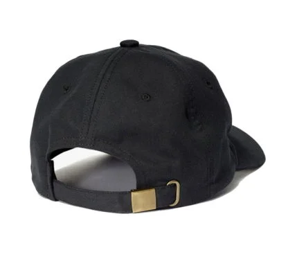 Pug Owner Gifts, Heavy Cotton Baseball Cap. Black/Grey - Image 3