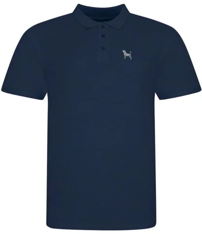 Beagle Owner Clothing Gift Embroidered Polo Shirt, From The House Of Dog. - Image 9
