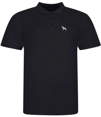 Boston Terrier Clothing Gift Embroidered Polo Shirt, From The House Of Dog. - Image 5