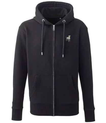 Rottweiler Rottie Owner Hoody Clothing Gifts Embroidered Unisex Organic Full Zip Hoodie. - Image 2