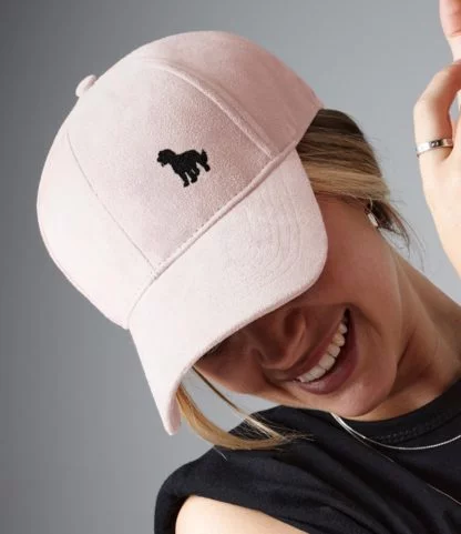 Cockapoo Owner Clothing Gifts, Faux Suede Leather Baseball Cap Hat From The House Of Dog.