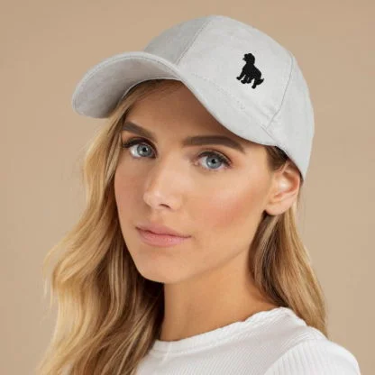 Cockapoo Owner Clothing Gifts, Faux Suede Leather Baseball Cap Hat From The House Of Dog. - Image 5
