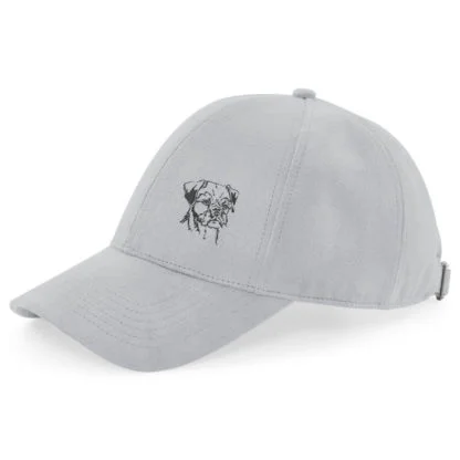 Border Terrier Owner Clothing Gifts, Faux Suede Leather Baseball Cap Hat From The House Of Dog. - Image 4