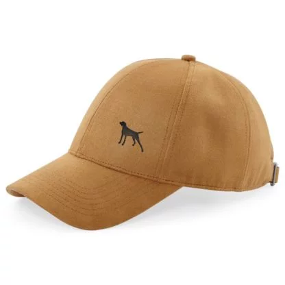 German Shorthaired Pointer Owner Clothing Gifts, Faux Suede Leather Baseball Cap Hat From The House Of Dog. - Image 5