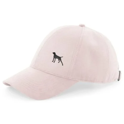 German Shorthaired Pointer Owner Clothing Gifts, Faux Suede Leather Baseball Cap Hat From The House Of Dog. - Image 6