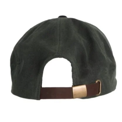 Welsh corgi owner clothing gifts, waxed cotton leather peak waterproof baseball cap hat from the house of dog. - Image 4