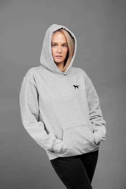Black Labrador Retriever Gift, Black Lab Owner Gifts Embroidered Hoodie From The House Of Dog. - Image 3