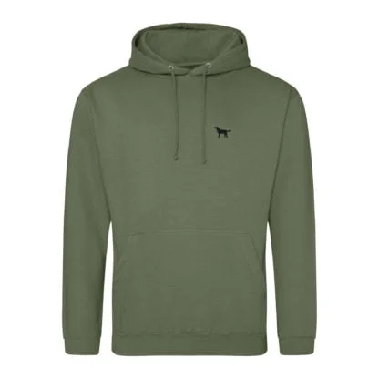 Black Labrador Retriever Gift, Black Lab Owner Gifts Embroidered Hoodie From The House Of Dog. - Image 6