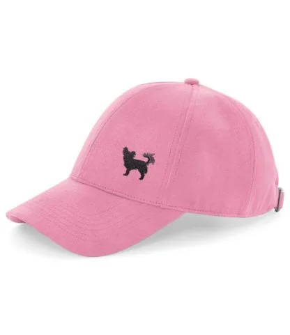 Chihuahua Owner Clothing Gifts, Faux Suede Leather Baseball Cap Hat From The House Of Dog. - Image 4